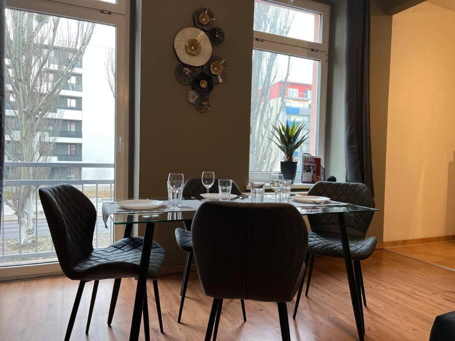 Akk6 Designpartment Naehe Hbf Uni Oper Apartment Magdeburg Ngoại thất bức ảnh